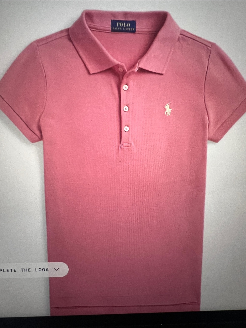 Polo by Ralph Lauren Girls' Short Sleeve Polo